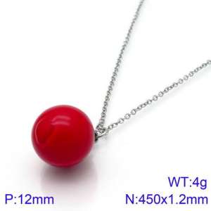Shell Pearl Necklaces - KN88990-K