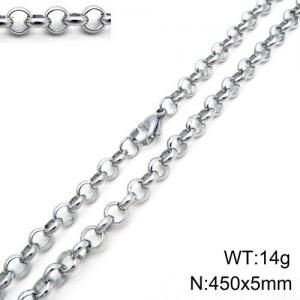 Stainless Steel Necklace - KN89059-Z