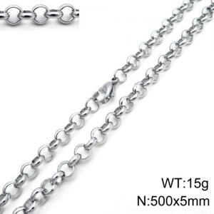 Stainless Steel Necklace - KN89060-Z