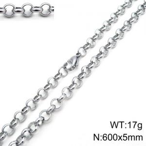 Stainless Steel Necklace - KN89062-Z