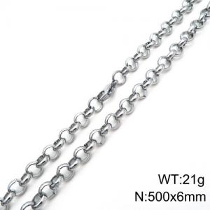 Stainless Steel Necklace - KN89066-Z