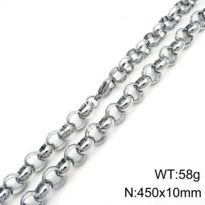 Stainless Steel Necklace - KN89071-Z