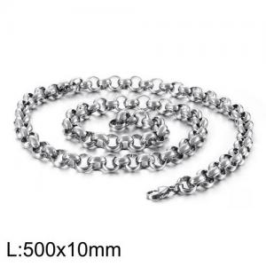 Stainless Steel Necklace - KN89072-Z