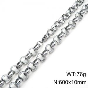 Stainless Steel Necklace - KN89074-Z