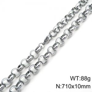 Stainless Steel Necklace - KN89076-Z