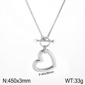 Stainless Steel Necklace - KN89568-KFC