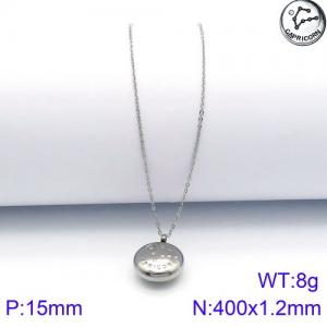 Stainless Steel Necklace - KN89806-KFC