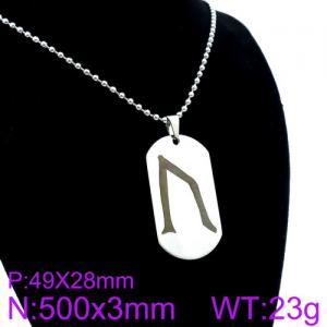 Stainless Steel Necklace - KN89993-Z