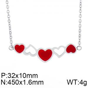 Stainless Steel Necklace - KN89994-KFC