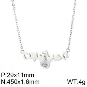 Stainless Steel Necklace - KN90005-KFC