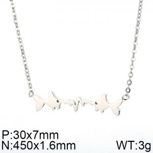 Stainless Steel Necklace - KN90009-KFC