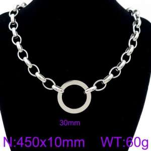 Stainless Steel Necklace - KN90038-Z