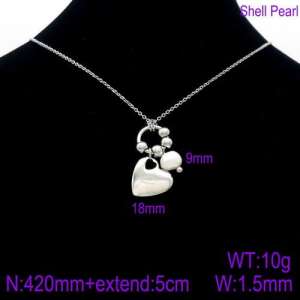 Stainless Steel Necklace - KN90080-Z