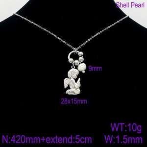 Stainless Steel Necklace - KN90081-Z