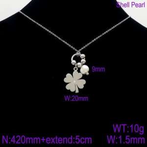 Stainless Steel Necklace - KN90083-Z