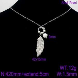 Stainless Steel Necklace - KN90085-Z