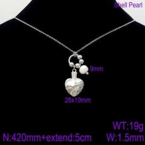 Stainless Steel Necklace - KN90092-Z