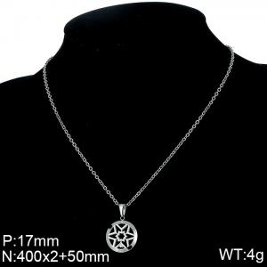 Stainless Steel Necklace - KN90110-KPD