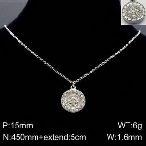 Stainless Steel Necklace - KN90140-KFC