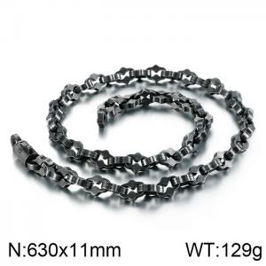 Stainless Steel Necklace - KN90259-KFC