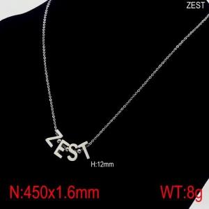 Stainless Steel Necklace - KN90433-Z