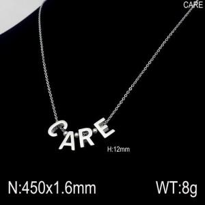Stainless Steel Necklace - KN90435-Z