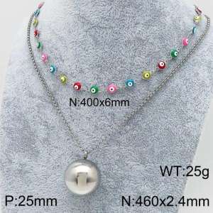 Stainless Steel Necklace - KN91431-Z