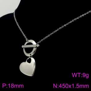 Stainless Steel Necklace - KN91471-Z