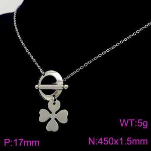 Stainless Steel Necklace - KN91475-Z