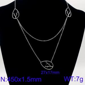 Stainless Steel Necklace - KN91485-Z