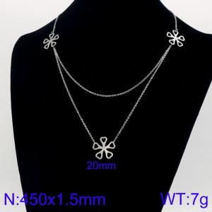 Stainless Steel Necklace - KN91488-Z
