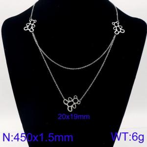 Stainless Steel Necklace - KN91492-Z