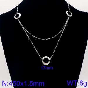 Stainless Steel Necklace - KN91499-Z