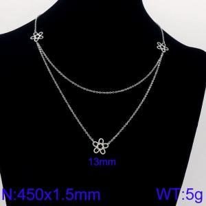 Stainless Steel Necklace - KN91503-Z