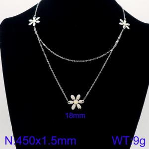 Stainless Steel Necklace - KN91505-Z