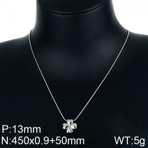 Stainless Steel Necklace - KN91674-KFC
