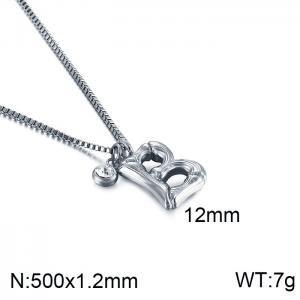 Stainless Steel Necklace - KN91731-KFC