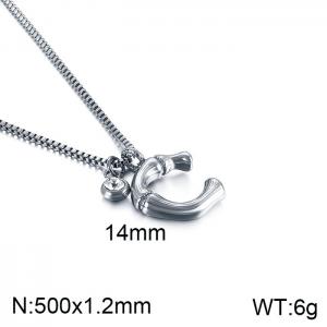 Stainless Steel Necklace - KN91732-KFC