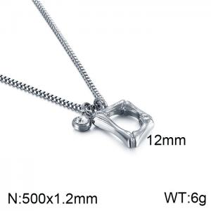 Stainless Steel Necklace - KN91733-KFC