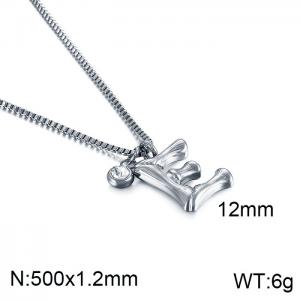 Stainless Steel Necklace - KN91734-KFC