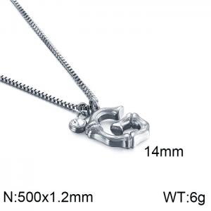Stainless Steel Necklace - KN91736-KFC