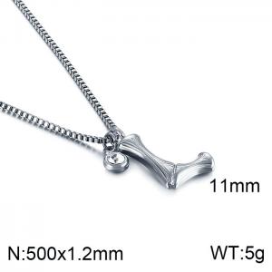 Stainless Steel Necklace - KN91741-KFC