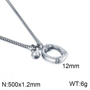 Stainless Steel Necklace - KN91744-KFC