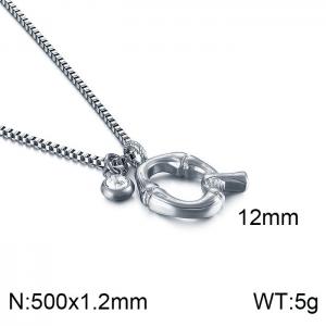 Stainless Steel Necklace - KN91746-KFC