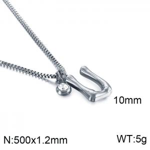 Stainless Steel Necklace - KN91750-KFC