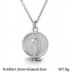 Stainless Steel Necklace - KN92086-KFC