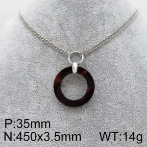 Stainless Steel Necklace - KN92627-Z