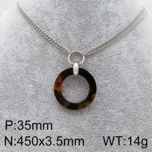 Stainless Steel Necklace - KN92628-Z