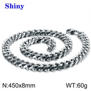 Stainless Steel Necklace - KN92754-Z