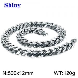 Stainless Steel Necklace - KN92755-Z